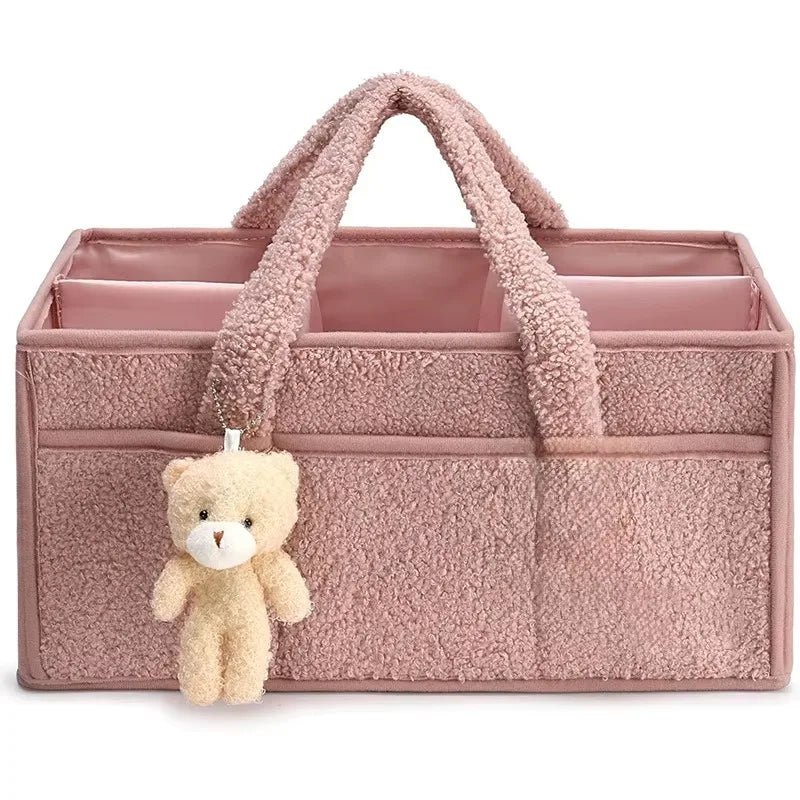 Baby Nappy Bag Diaper Bags for Newborn Stuff Diaper Stackers & Caddies Baby Diaper Organizer Kids Car Stroller Container Bag