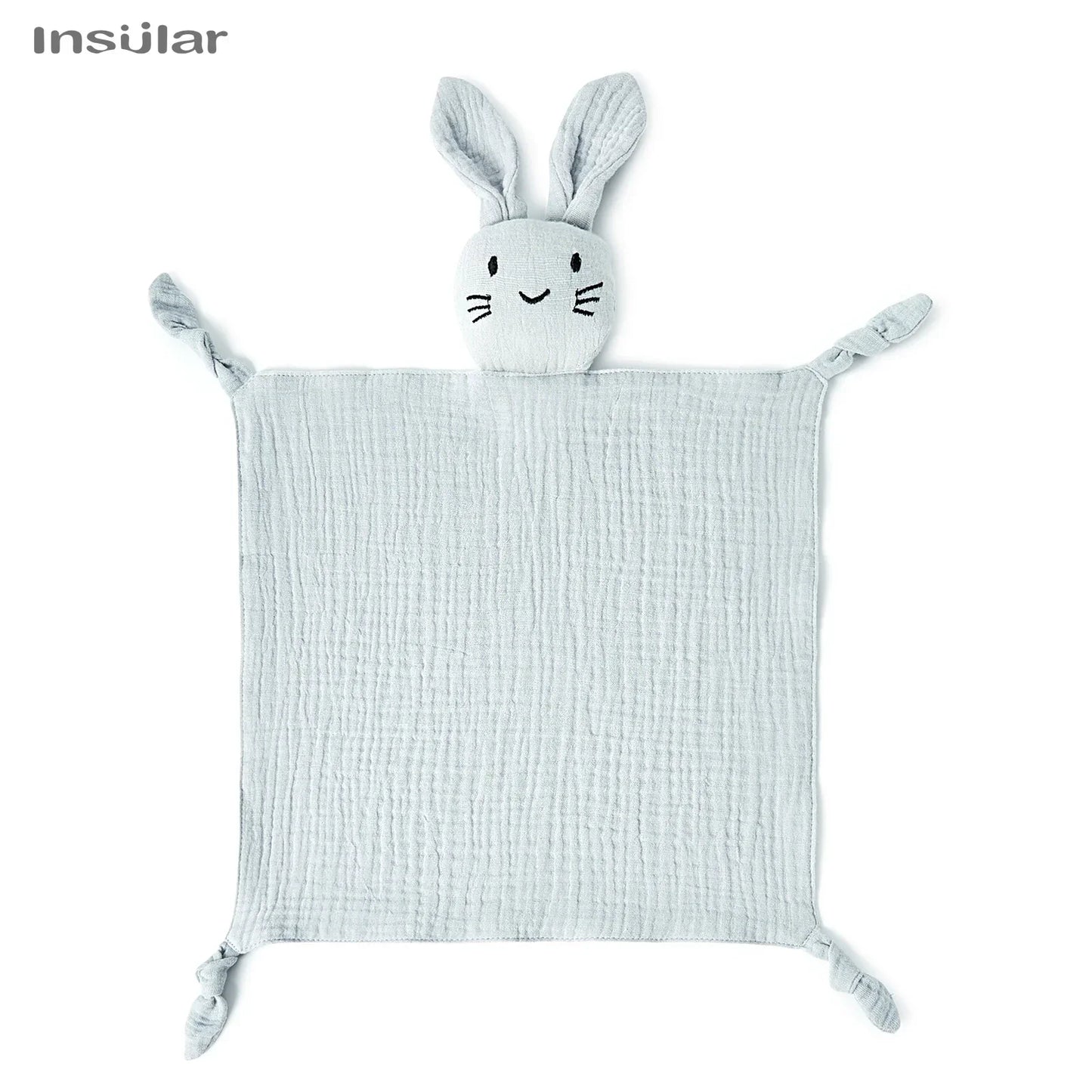 Baby Soothing Towel Soft Rabbit Doll Cotton Teether Infant Comfort Sleeping Nursing Cuddling Blanket Toys Appease Towel Baby Toy
