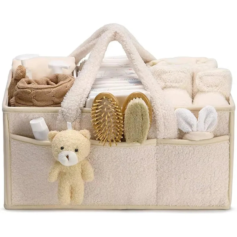 Baby Nappy Bag Diaper Bags for Newborn Stuff Diaper Stackers & Caddies Baby Diaper Organizer Kids Car Stroller Container Bag