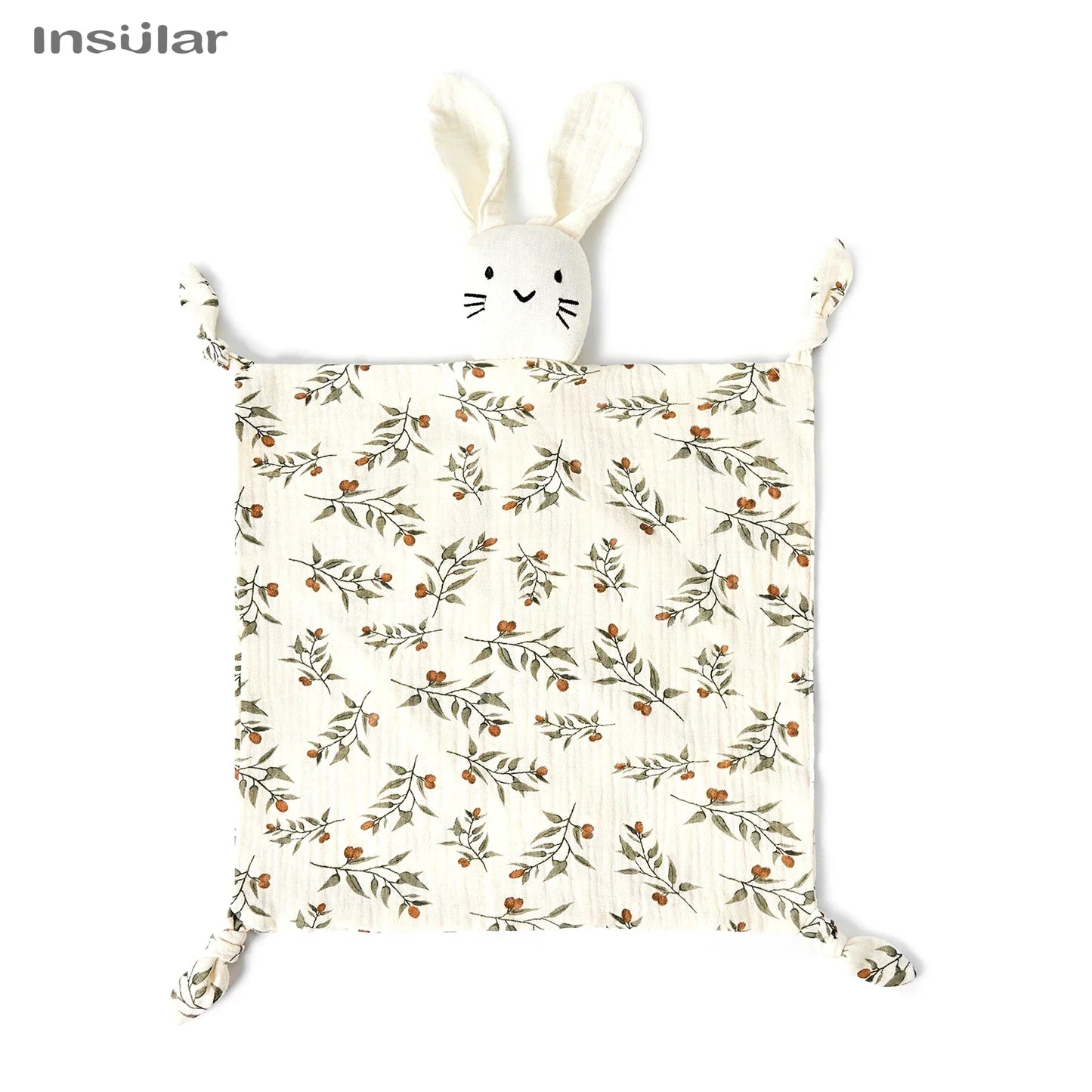 Baby Soothing Towel Soft Rabbit Doll Cotton Teether Infant Comfort Sleeping Nursing Cuddling Blanket Toys Appease Towel Baby Toy