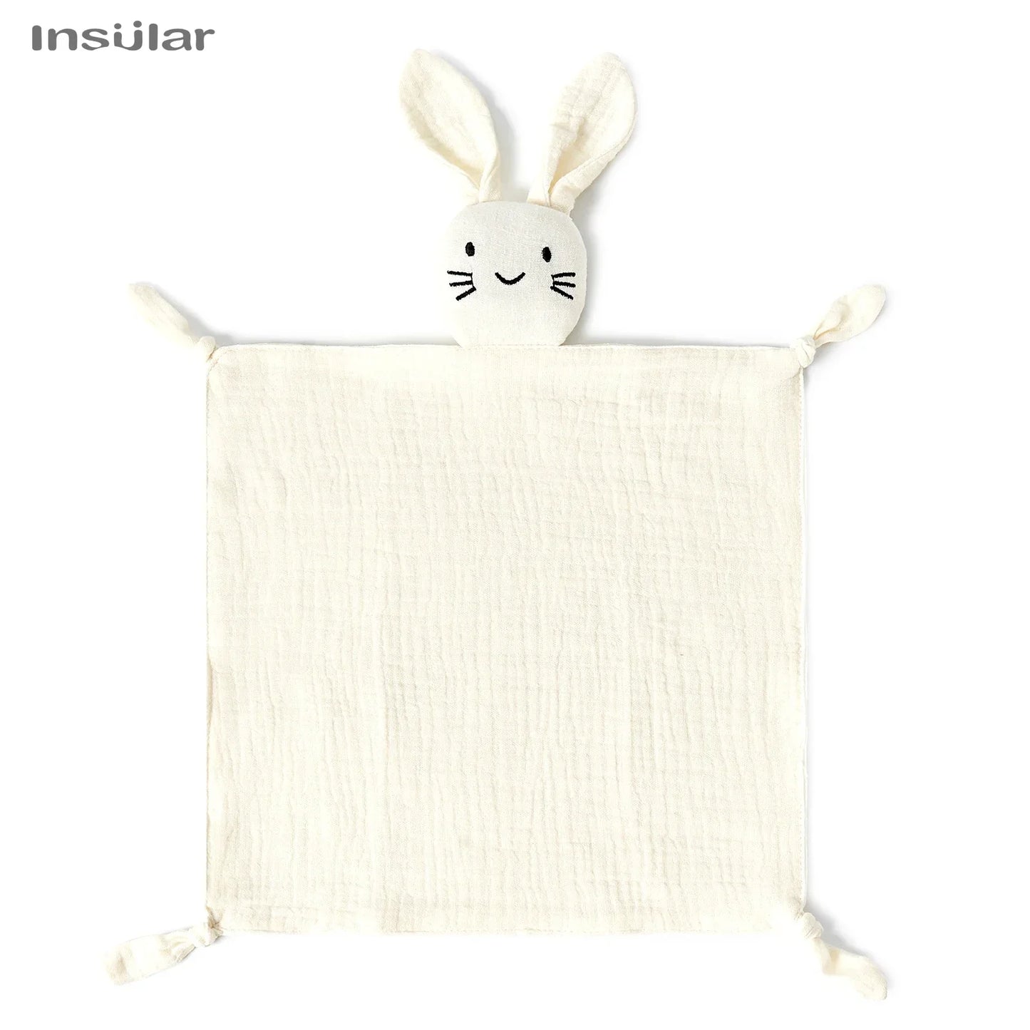 Baby Soothing Towel Soft Rabbit Doll Cotton Teether Infant Comfort Sleeping Nursing Cuddling Blanket Toys Appease Towel Baby Toy