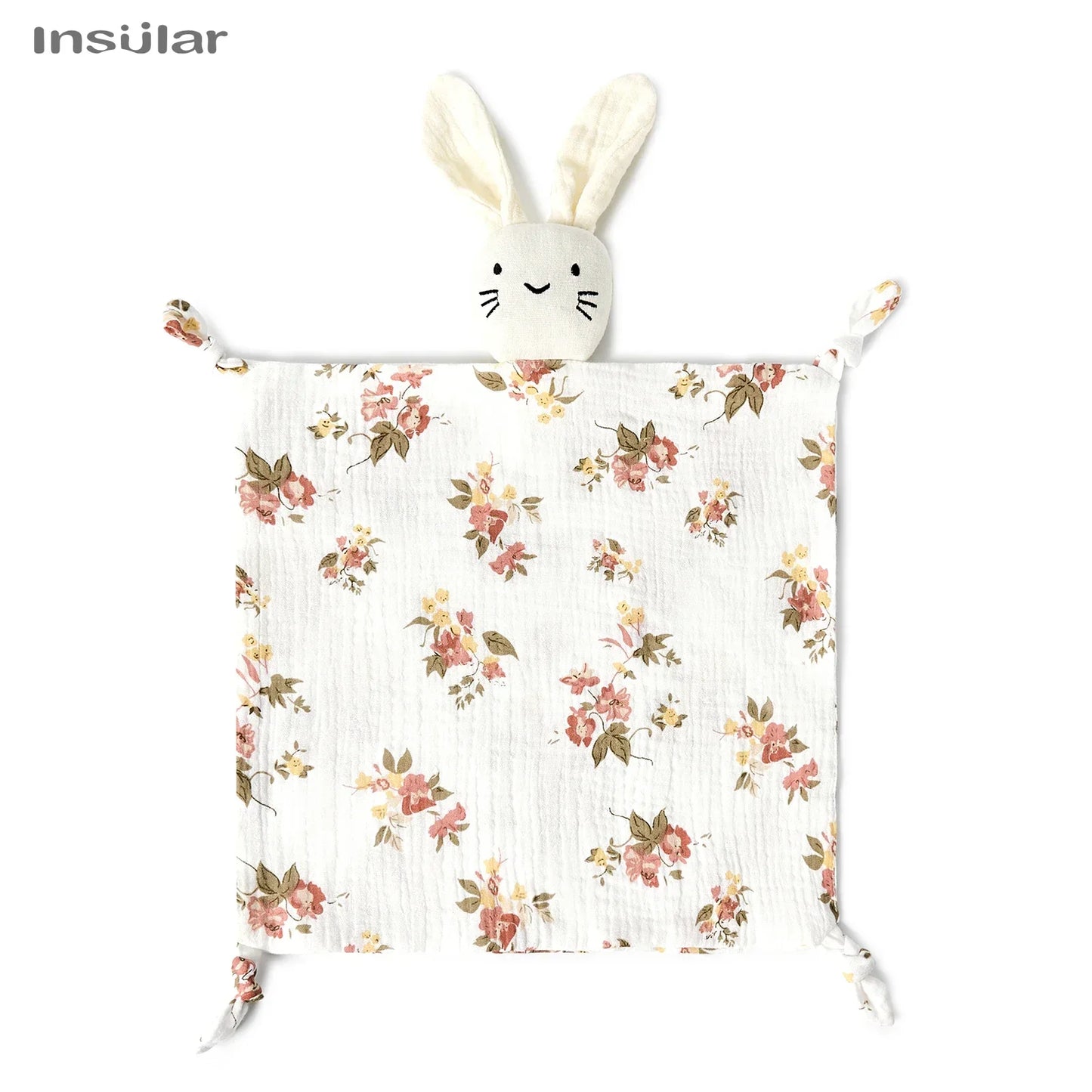 Baby Soothing Towel Soft Rabbit Doll Cotton Teether Infant Comfort Sleeping Nursing Cuddling Blanket Toys Appease Towel Baby Toy
