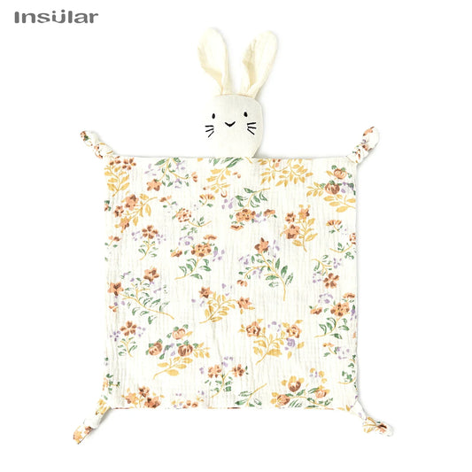 Baby Soothing Towel Soft Rabbit Doll Cotton Teether Infant Comfort Sleeping Nursing Cuddling Blanket Toys Appease Towel Baby Toy
