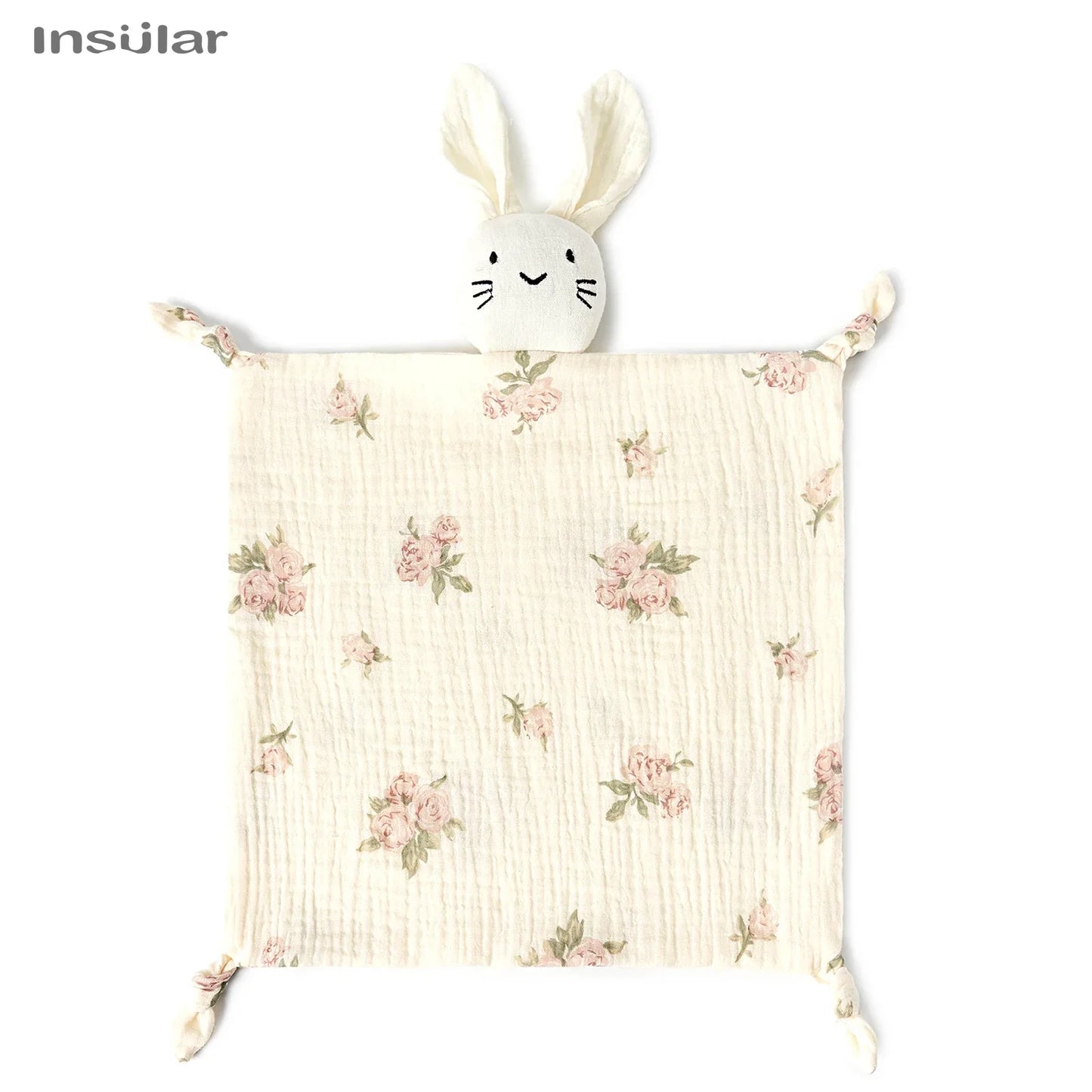 Baby Soothing Towel Soft Rabbit Doll Cotton Teether Infant Comfort Sleeping Nursing Cuddling Blanket Toys Appease Towel Baby Toy