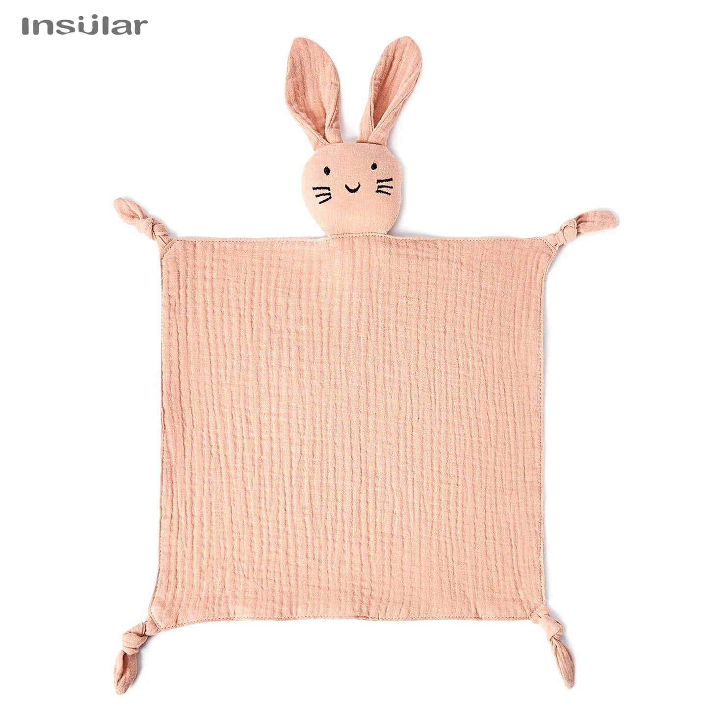 Baby Soothing Towel Soft Rabbit Doll Cotton Teether Infant Comfort Sleeping Nursing Cuddling Blanket Toys Appease Towel Baby Toy